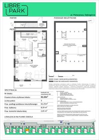 rzut mieszkanie na sprzedaż 63m2 mieszkanie Dębogórze, Pistacjowa 5