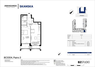 rzut mieszkanie na sprzedaż 47m2 mieszkanie Kraków, Prądnik Czerwony, Mogilska 126