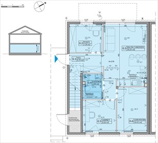 rzut mieszkanie na sprzedaż 60m2 mieszkanie Radzymin, Witosa