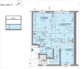 rzut mieszkanie na sprzedaż 53m2 mieszkanie Radzymin, Witosa