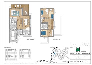 rzut dom na sprzedaż 158m2 dom Mińsk Mazowiecki, Łąkowa 11
