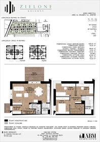 rzut dom na sprzedaż 89m2 dom Łódź, Górna, Kolumny 145/147