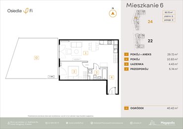 rzut mieszkanie na sprzedaż 51m2 mieszkanie Kraków, Rzemieślnicza 22-24