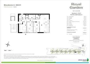 Nowe mieszkanie Royal Garden Wilanów - Kameralne Apartamenty Warszawa, Zdrowa 2 111m2 Foto 1