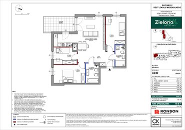 rzut mieszkanie na sprzedaż 84m2 mieszkanie Warszawa, Mokotów, ul. Polska 10