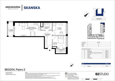 rzut mieszkanie na sprzedaż 64m2 mieszkanie Kraków, Prądnik Czerwony, Mogilska 126