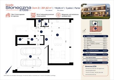 rzut dom na sprzedaż 2002m2 dom Legionowo, Słoneczna 27