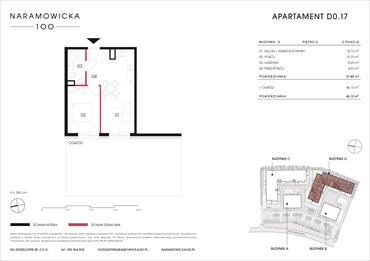 rzut mieszkanie na sprzedaż 38m2 mieszkanie Poznań, Winogrady, Naramowicka 100