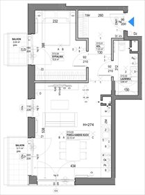 rzut mieszkanie na sprzedaż 46m2 mieszkanie Ożarów Mazowiecki, Widok