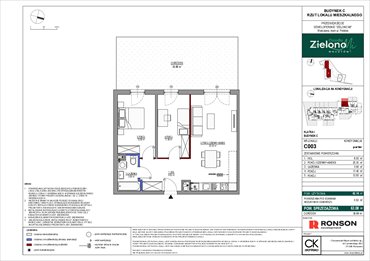 rzut mieszkanie na sprzedaż 62m2 mieszkanie Warszawa, Mokotów, ul. Polska 10
