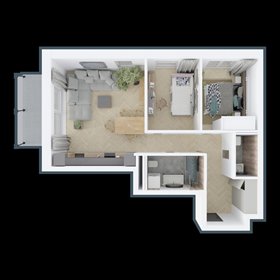 Nowe mieszkanie trzypokojowe Apartamenty Widokowe Bielsko - Biała, KAMIENICA, Sternicza 48 61m2 Foto 1
