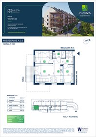 rzut mieszkanie na sprzedaż 56m2 mieszkanie Wrocław, Fabryczna, Łomnicka