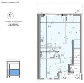 rzut mieszkanie na sprzedaż 50m2 mieszkanie Łódź, Górna, Pabianicka