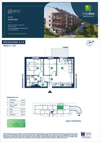 rzut mieszkanie na sprzedaż 54m2 mieszkanie Wrocław, Fabryczna, Łomnicka