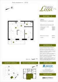 rzut mieszkanie na sprzedaż 52m2 mieszkanie Wrocław, ul. Pawła Eluarda 61-79