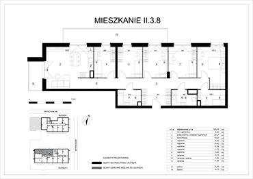 rzut mieszkanie na sprzedaż 121m2 mieszkanie Łódź, Chojny, Pryncypalna 66