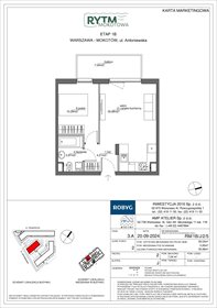 Nowe mieszkanie dwupokojowe Rytm Mokotowa Warszawa, Mokotów, Antoniewska 39m2 Foto 1