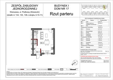 rzut dom na sprzedaż 94m2 dom Warszawa, Wawer, Brzegówki