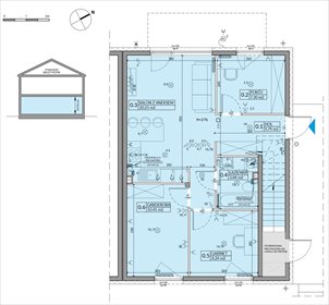 rzut mieszkanie na sprzedaż 60m2 mieszkanie Radzymin, Witosa