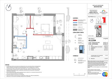 rzut mieszkanie na sprzedaż 68m2 mieszkanie Warszawa, Ursus, Silnikowa 25