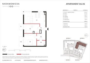 rzut mieszkanie na sprzedaż 74m2 mieszkanie Poznań, Winogrady, Naramowicka 100