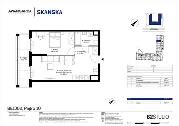 rzut mieszkanie na sprzedaż 47m2 mieszkanie Kraków, Prądnik Czerwony, Mogilska 126