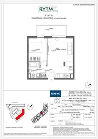 Nowe mieszkanie dwupokojowe Rytm Mokotowa Warszawa, Mokotów, Antoniewska 39m2 Foto 1