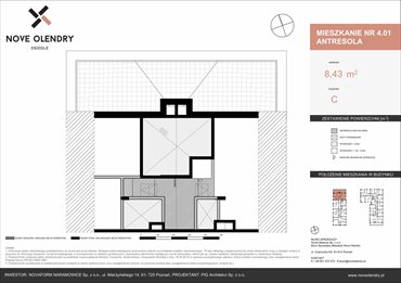 rzut mieszkanie na sprzedaż 85m2 mieszkanie Poznań, Naramowice, ul. Czarnucha 15