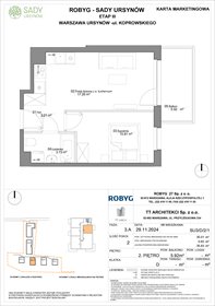 rzut mieszkanie na sprzedaż 35m2 mieszkanie Warszawa, Koprowskiego