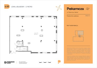 rzut mieszkanie na sprzedaż 294m2 mieszkanie Gdańsk, Morena, Piekarnicza 6