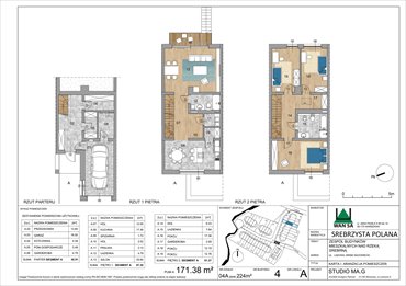 rzut dom na sprzedaż 171m2 dom Mińsk Mazowiecki, Łąkowa 11