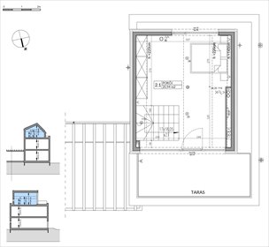 rzut dom na sprzedaż 141m2 dom Jazgarzewszczyzna, Krzywa