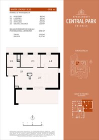 rzut mieszkanie na sprzedaż 67m2 mieszkanie Świdnica, Lipowa 14