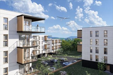 Nowe mieszkanie trzypokojowe Apartamenty Widokowe Bielsko - Biała, KAMIENICA, Sternicza 48 58m2 Foto 4