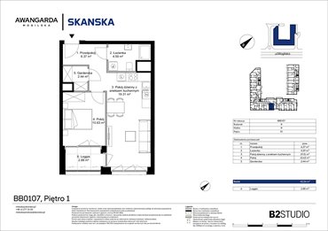 rzut mieszkanie na sprzedaż 43m2 mieszkanie Kraków, Prądnik Czerwony, Mogilska 126