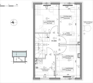 rzut dom na sprzedaż 75m2 dom Łódź, Mały Skręt