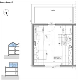 rzut dom na sprzedaż 142m2 dom Jazgarzewszczyzna, Krzywa