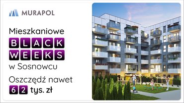 Nowe mieszkanie dwupokojowe Murapol Apartamenty na Wzgórzu Sosnowiec, ul. Klimontowska 42m2 Foto 1