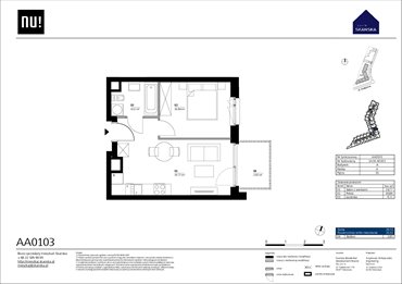rzut mieszkanie na sprzedaż 49m2 mieszkanie Warszawa, Wola, Kolejowa