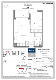 rzut mieszkanie na sprzedaż 35m2 mieszkanie Warszawa, Bemowo, Szeligowska