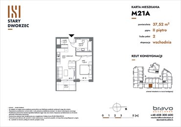 rzut mieszkanie na sprzedaż 38m2 mieszkanie Kartuzy, ul. Dworcowa