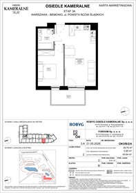 rzut mieszkanie na sprzedaż 40m2 mieszkanie Warszawa, Powstańców Śląskich