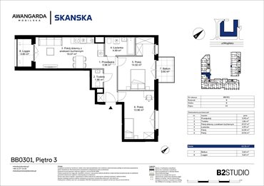 rzut mieszkanie na sprzedaż 60m2 mieszkanie Kraków, Prądnik Czerwony, Mogilska 126
