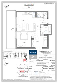 rzut mieszkanie na sprzedaż 60m2 mieszkanie Warszawa, Bemowo, Szeligowska