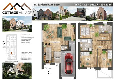 rzut dom na sprzedaż 134m2 dom Łazy, Szklarniowa 4
