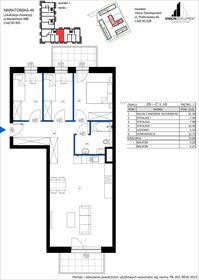 rzut mieszkanie na sprzedaż 75m2 mieszkanie Łódź, Retkinia, Maratońska 49C