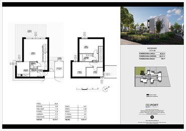 rzut mieszkanie na sprzedaż 99m2 mieszkanie Toruń, Stary Toruń, ul. Portowa
