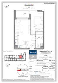 rzut mieszkanie na sprzedaż 40m2 mieszkanie Warszawa, Bemowo, Szeligowska