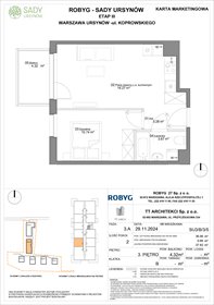 rzut mieszkanie na sprzedaż 37m2 mieszkanie Warszawa, Koprowskiego