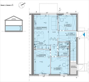 rzut mieszkanie na sprzedaż 60m2 mieszkanie Radzymin, Witosa